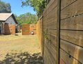 Fence line overgrowth cleared in Spartanburg.