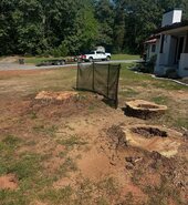 Completed tree project in Duncan, SC